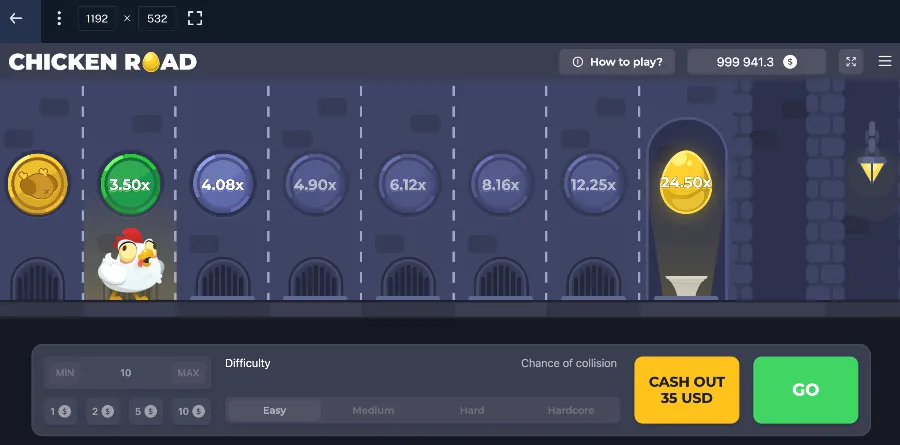 Gestione del bankroll Chicken Road - puntate e RTP
